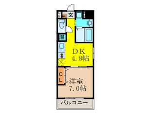 第１７関根マンションの物件間取画像